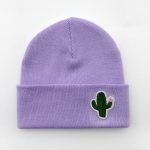 Mütze Kaktus Lavendel Herr Fuchs Patch Beanie Plantlady