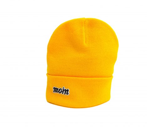 Mütze Gelb moin Herr Fuchs Patch Beanie Hamburg