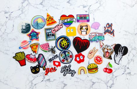 Patch / Patches Überraschungstüte 10 Stück Geburtstag Wundertüte